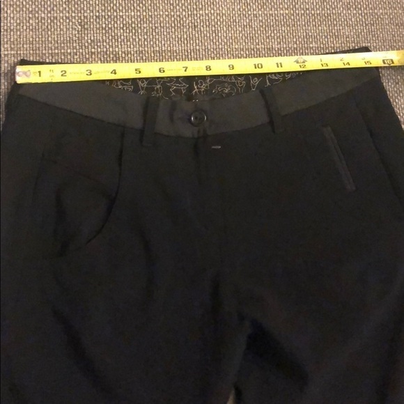 COTELAC tuxedo boyfriend black pants, no iron, size S/M(27) - Picture 10 of 16